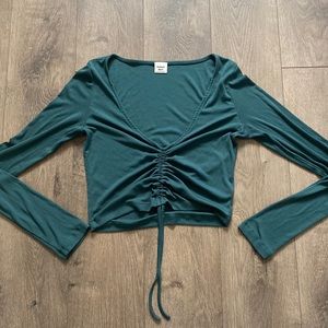 ARITIZA Sunday beat green long sleeve